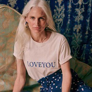 Sezane x Bobo Choses Conrad T-Shirt LOVEYOU print